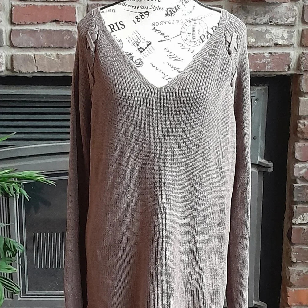 A.N.A. A New Approach Tunic Sweater